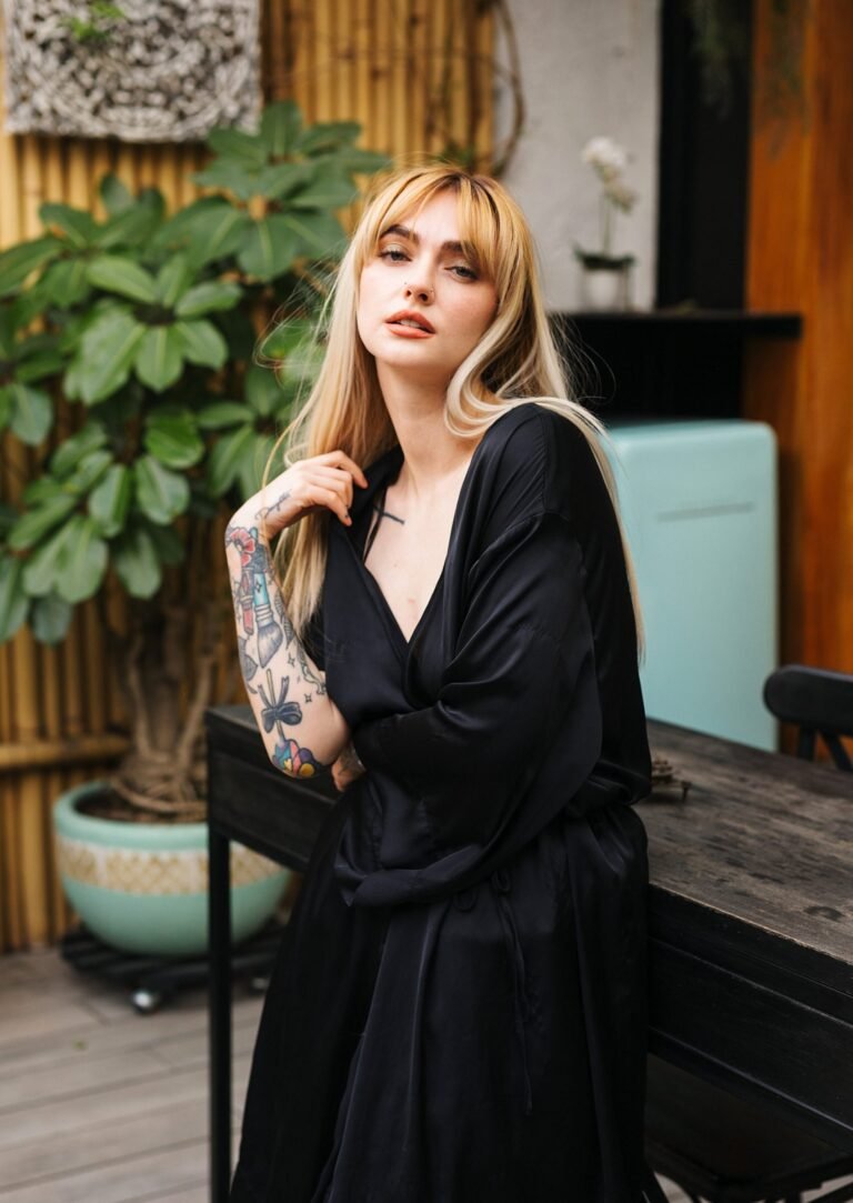 Set Kimono Naranja